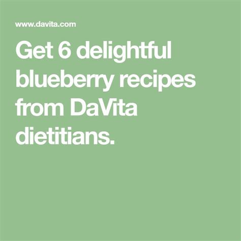 davita com get recipes